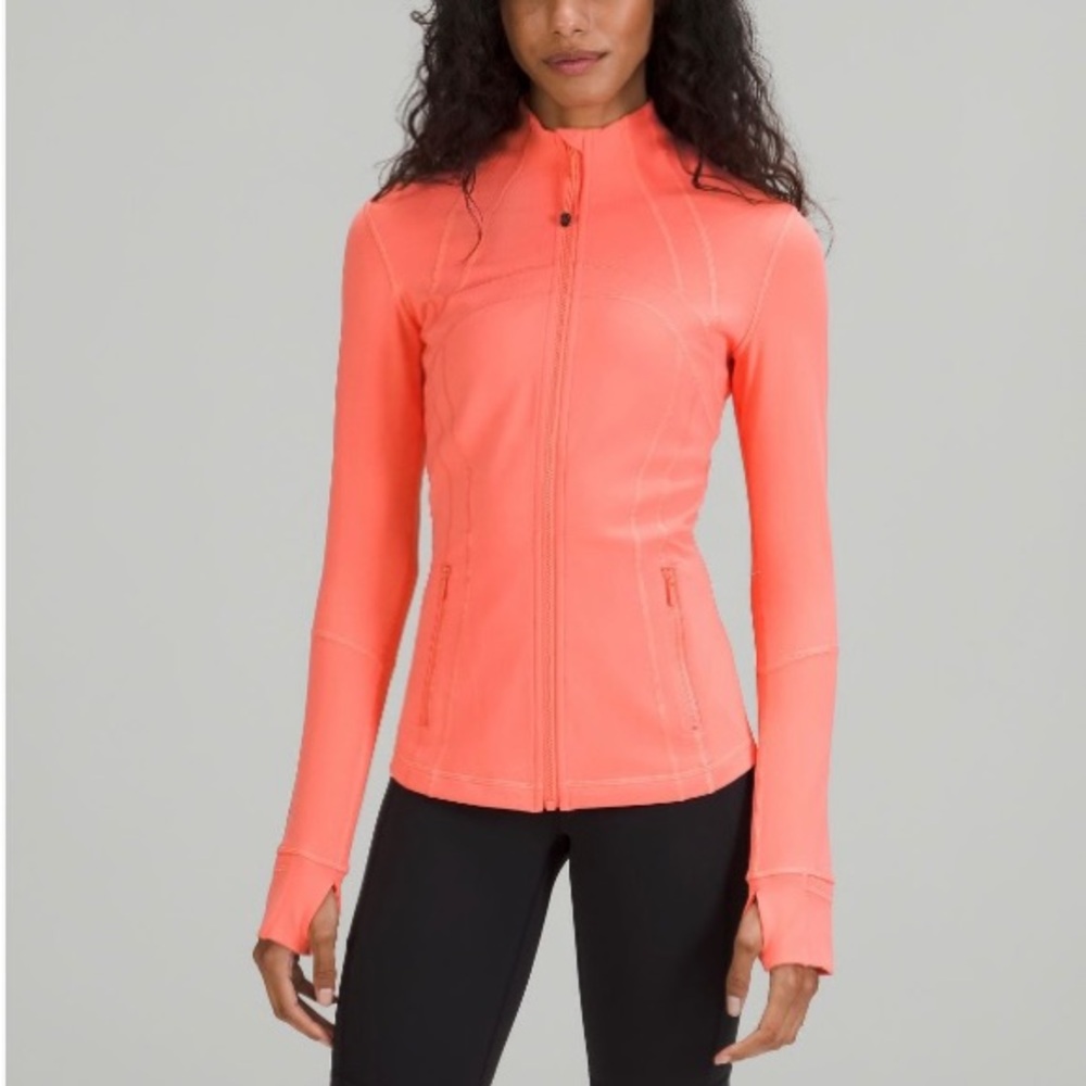 Lululemon Define Jacket Luon- Raspberry Cream- Size 4